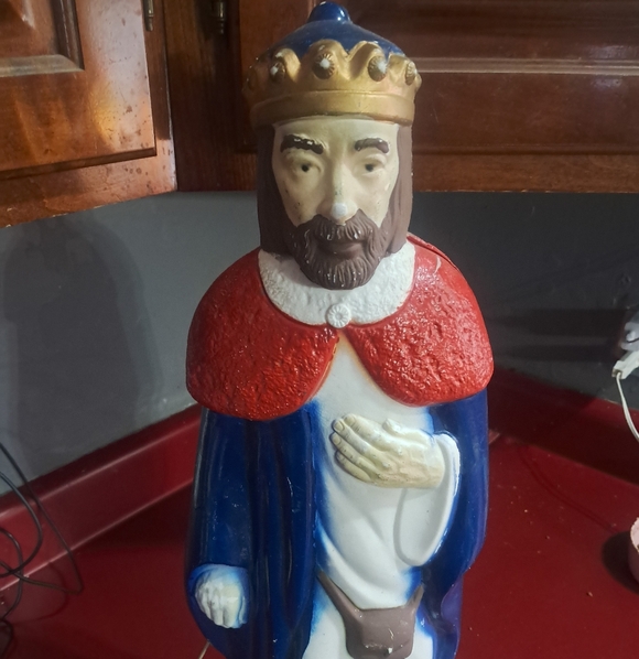 Empire Vintage Wiseman Blowmold With Cord - Picture 1 of 3